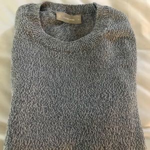Everlane Blue Melange Crew Sweater medium